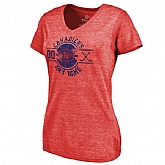 Women's Montreal Canadiens Fanatics Branded Personalized Insignia Tri Blend T-Shirt Red FengYun,baseball caps,new era cap wholesale,wholesale hats